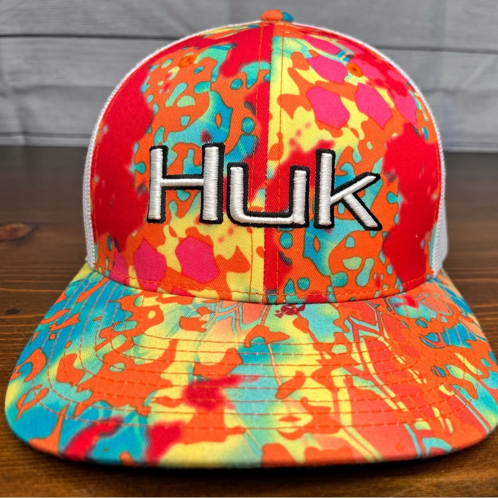 Huk Gear mesh back trucker hat